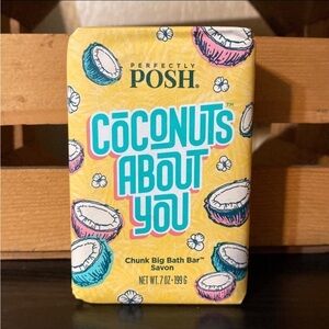 Perfectly Posh Coconuts about You soap chunk bar